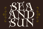 Anges - stylistic Art Nouveau font, a Serif Font by TypeFaith Fonts (Thumbnail 2 of 13)