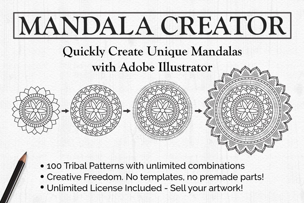Tribal Mandala Creator preview 2