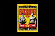 Old Vintage Boxing Flyer, a Card Template by megarez (Thumbnail 1 of 3)