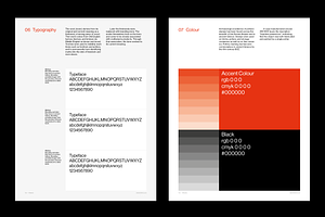 Brand Guidelines Grid Letter