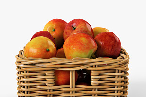 Apple Basket Ikea Byholma 1 Natural