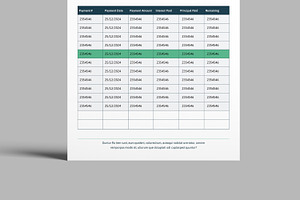 Amortization Schedule