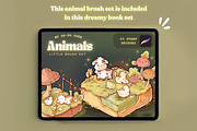 Dreamy Books Stamp Brushes, a Brush Add-On by TheDoodleSweets (Thumbnail 4 of 6)