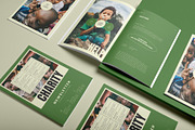 Charity Newsletter Brochure Template, a Brochure Template by Designsoul14 (Thumbnail 3 of 8)