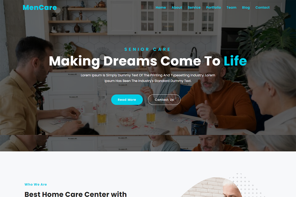 Senior Care Retirement Planning HTML, a Bootstrap Template by Themeplaza (Photo 3 of 6)