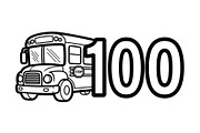 School Day 100 Designs, a Graphic by Designer_Momina (Thumbnail 8 of 13)