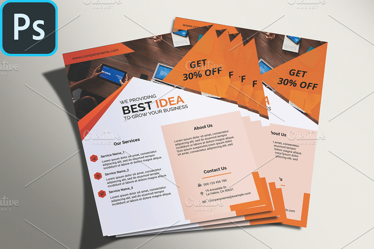 Spiti Business Flyer 02, a Flyer Template by Proshanta Sarker (Photo 3 of 4)