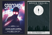 7 Space Flyer Bundle, a Design Template by PopotLane (Thumbnail 2 of 5)