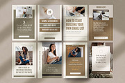 CANVA Aesthetic Pinterest Templates, a Social Media Template by AndrewPixel (Thumbnail 9 of 10)