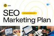 SEO Marketing Plan Keynote, a Presentation Template by Loin Studio (Thumbnail 1 of 4)