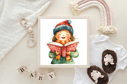 Joyful Carol Singers Christmas PNG, an Illustration by CraftArtStudio (Thumbnail 6 of 6)
