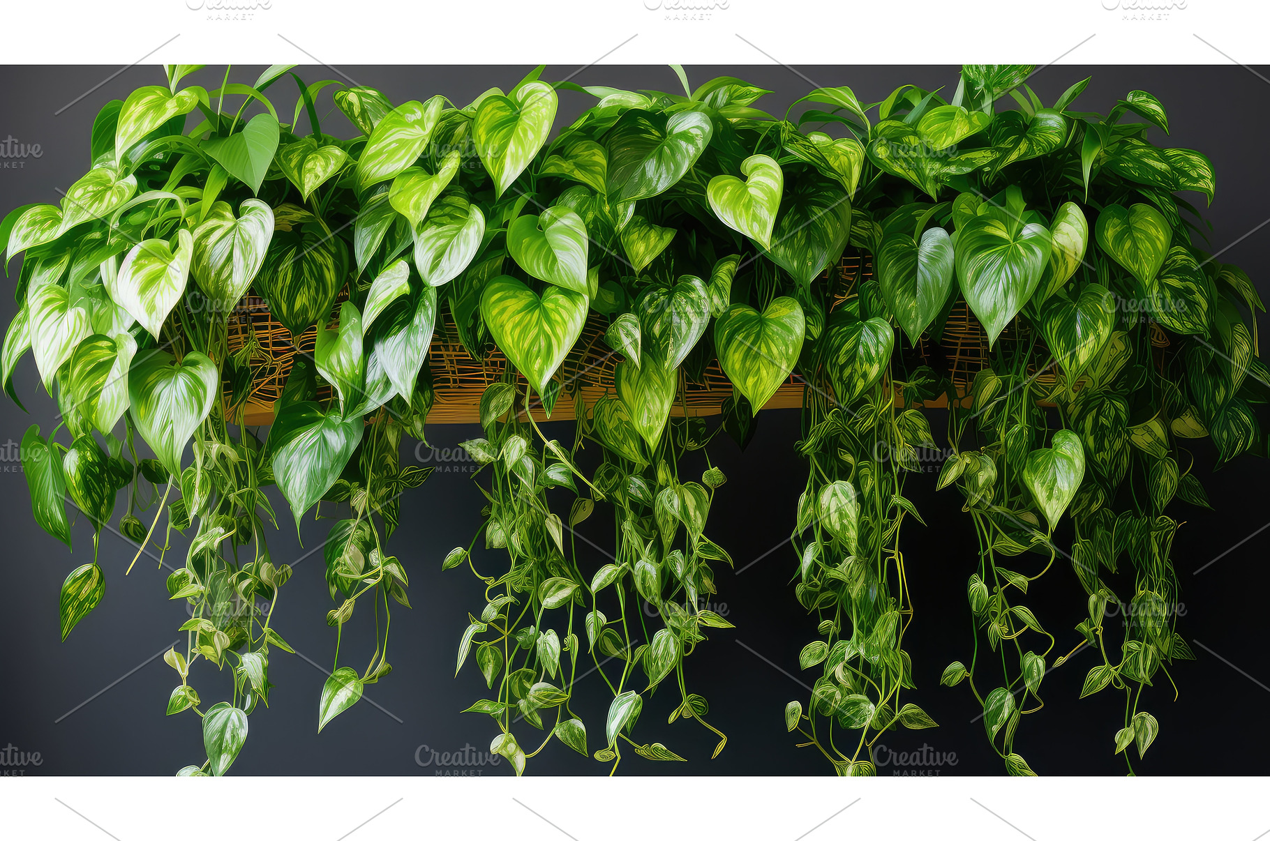 plant golden pothos ai generated, a Background Photo by pikepicture