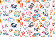 80th clipart and patterns, an Object Graphic by TheCuteShop (Thumbnail 2 of 7)
