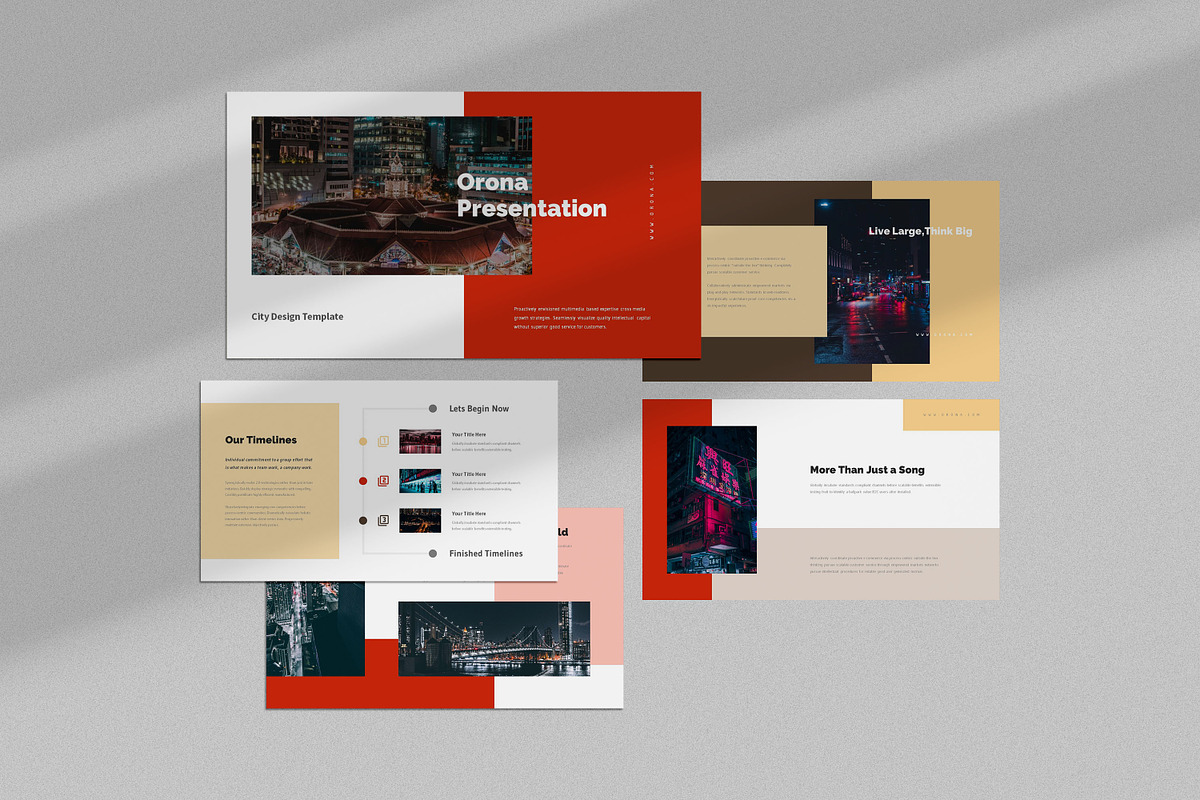 Orona : City Design Google Slides, a Presentation Template by Punkl Camp (Photo 1 of 9)