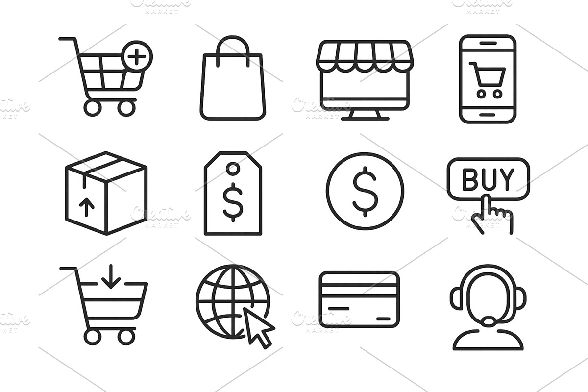 Collection of vector illustrations, an Object Illustration by ZinetroN