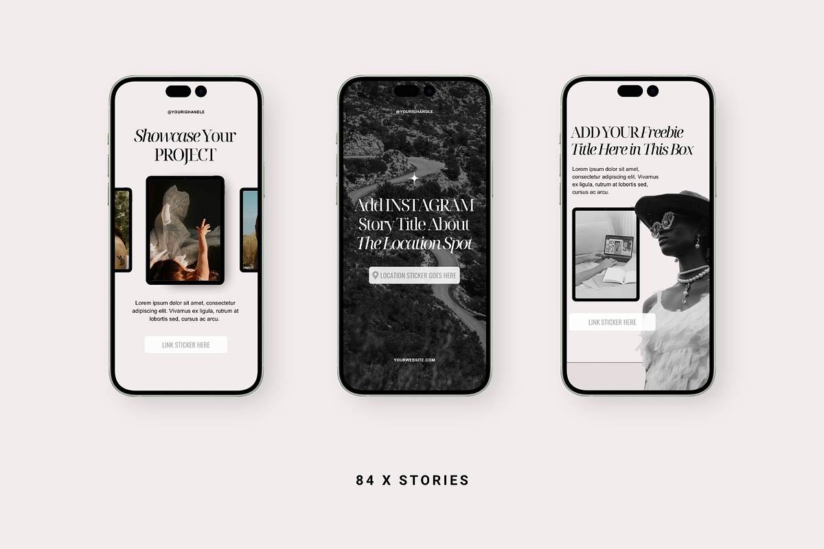 Nyx Social Media Templates preview 2