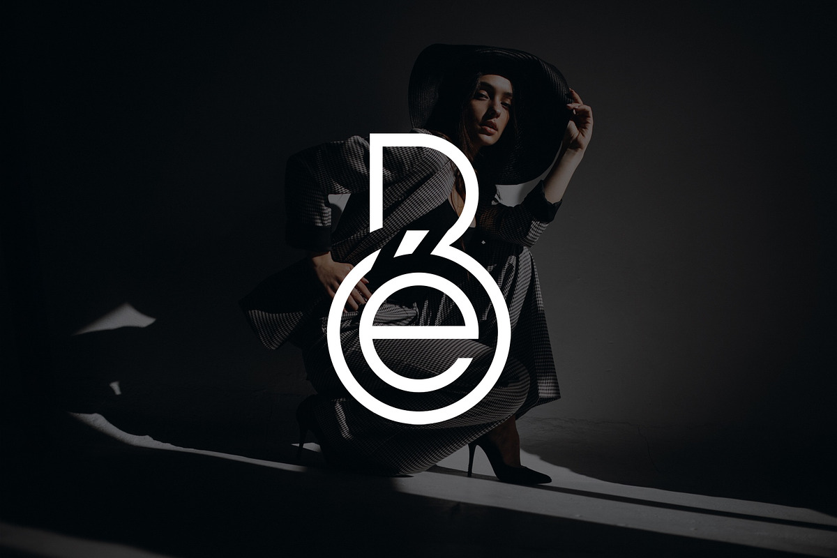Minimalist LuxuryInitials BE Logo, a Branding & Logo Template by Luxury Logos (Photo 2 of 4)