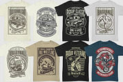 100 Retro Tshirt Designs Bundle 3, an Illustration by roach_graphic (Thumbnail 12 of 14)