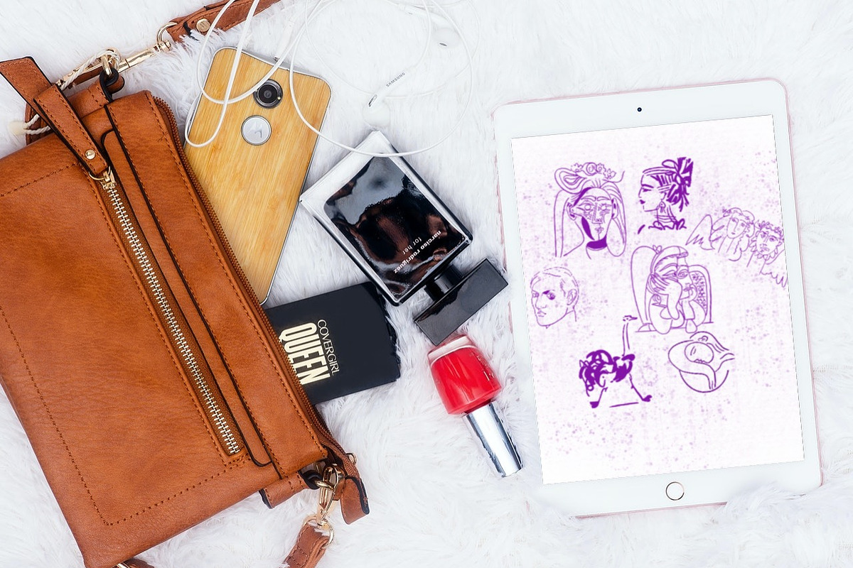 Picasso Line Art Procreate BUNDLE 4, a Brush Add-On by Manifesto Design Gallery (Photo 2 of 28)