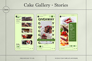 Cake Gallery | Social Media Kit, a Social Media Template by prajapixels (Thumbnail 5 of 6)