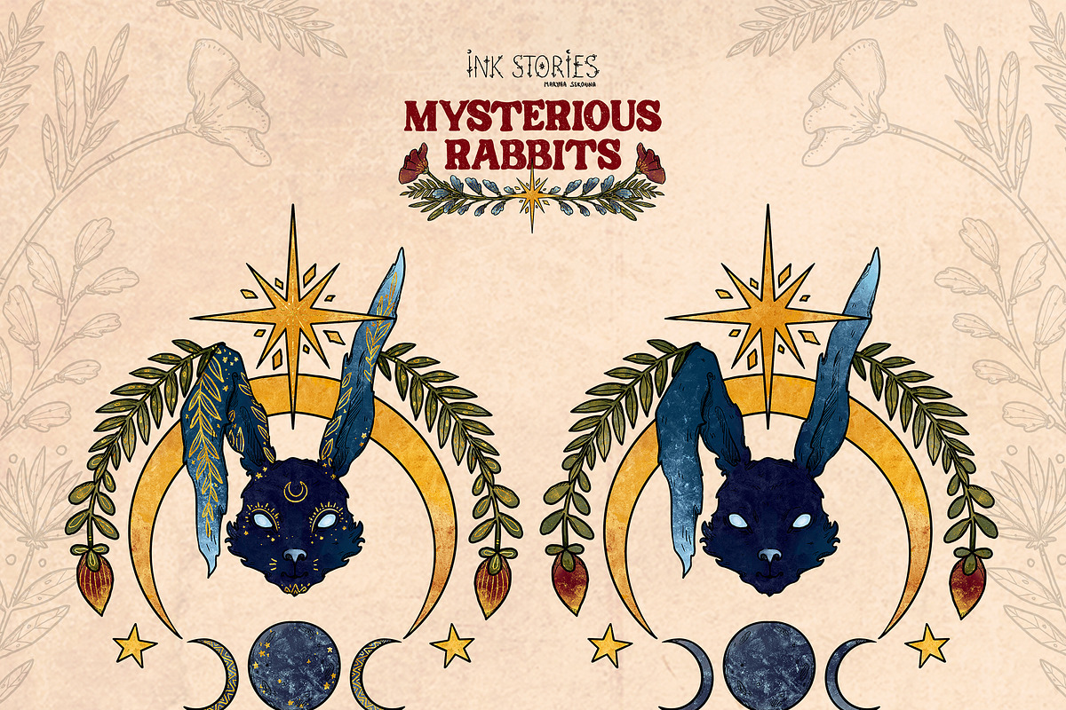 Mysterious Rabbits, an Animal Illustration by Ink Stories (Photo 19 of 29)