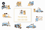 The Last Drop Illustration, an Object Graphic by Jump Studio (Thumbnail 1 of 12)