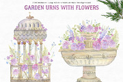 Watercolor victorian garden, an Animal Illustration by kateja (Thumbnail 7 of 11)