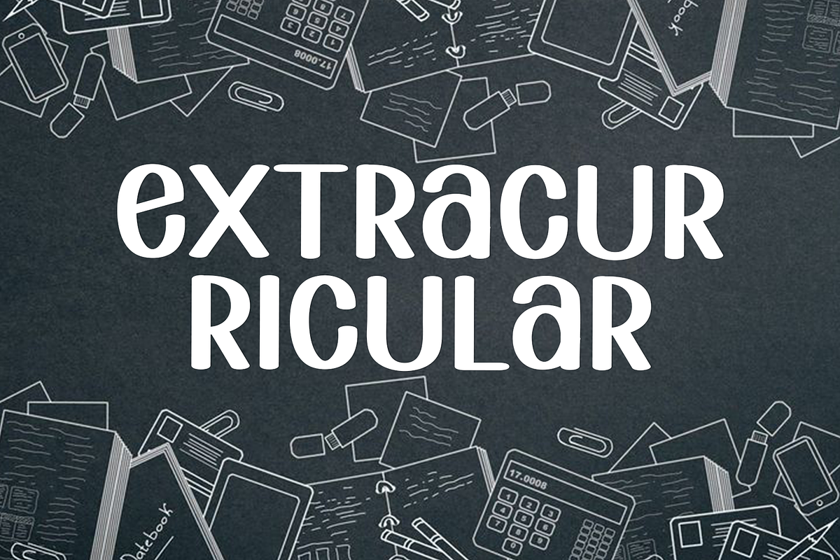 Extra Type, a Script Font by InermediaSTUDIO (Photo 7 of 8)