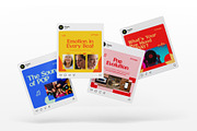 Instagram Post Mockup, a Mockup by SLAB! Design (Thumbnail 5 of 6)
