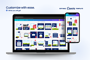 Canva Social Media Templates, a Social Media Template by Studio B | Canva Template (Thumbnail 2 of 13)