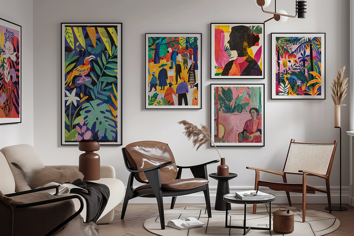 Poster gallery. Matisse 91, a Decorative Illustration by Chikovnaya (Photo 16 of 16)