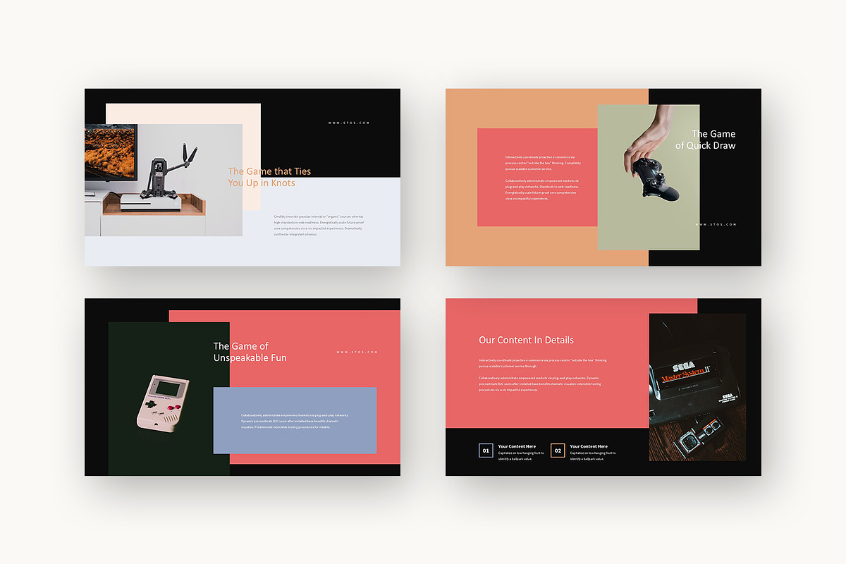 Stos : Gaming Biz Powerpoint, a Presentation Template by Punkl Camp (Photo 10 of 16)