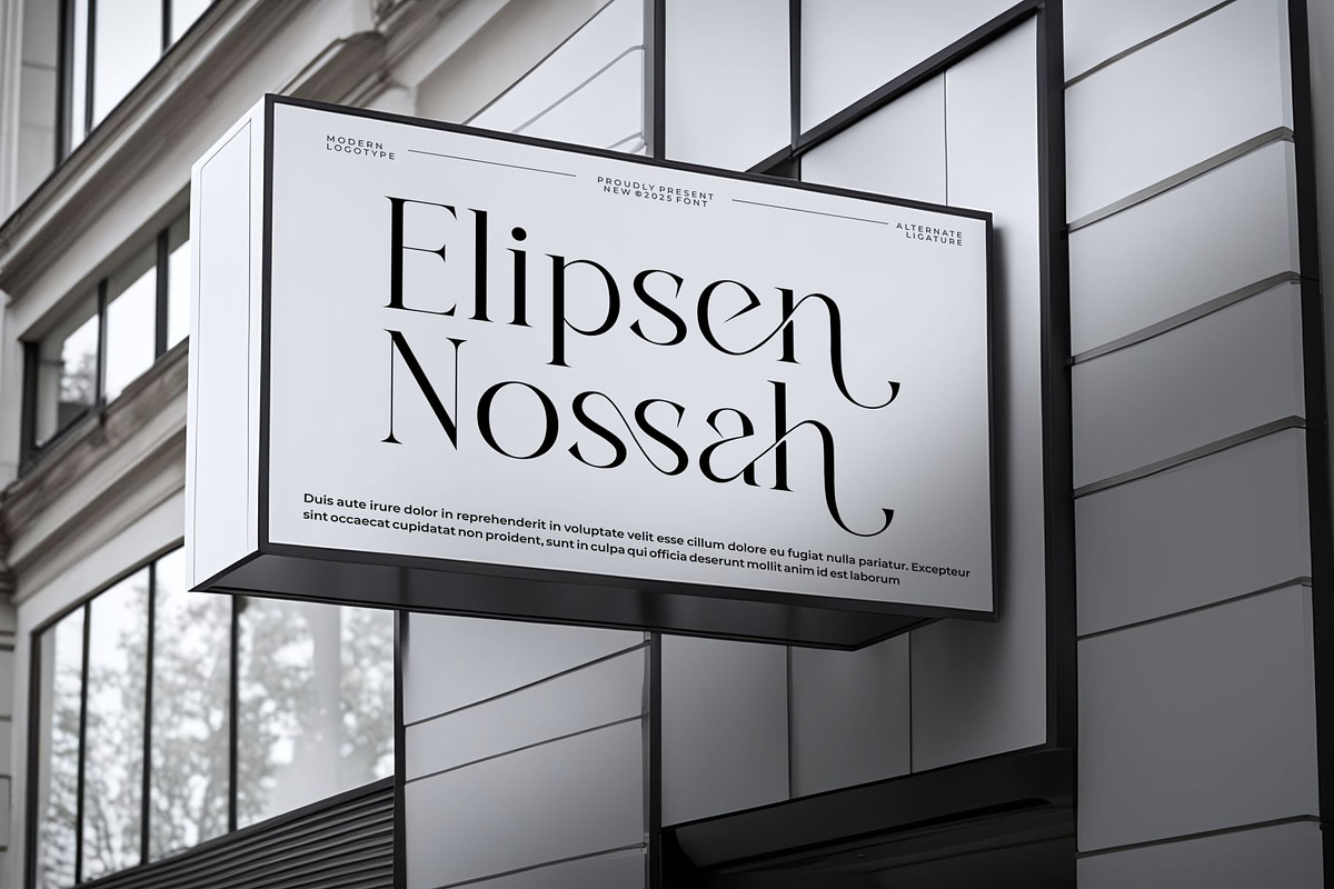 Galant || Modern Minimalist Serif Fo, a Serif Font by Ermedia Studio (Photo 2 of 10)