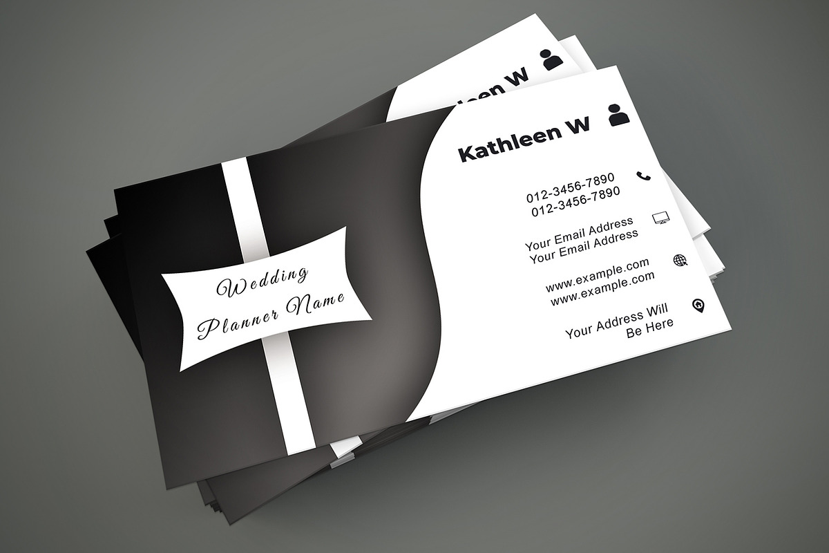 Professional Planner Card PSD preview 5
