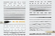 Ink Pen Brush vector, a Brush Add-On by ZiziMarket (Thumbnail 2 of 3)