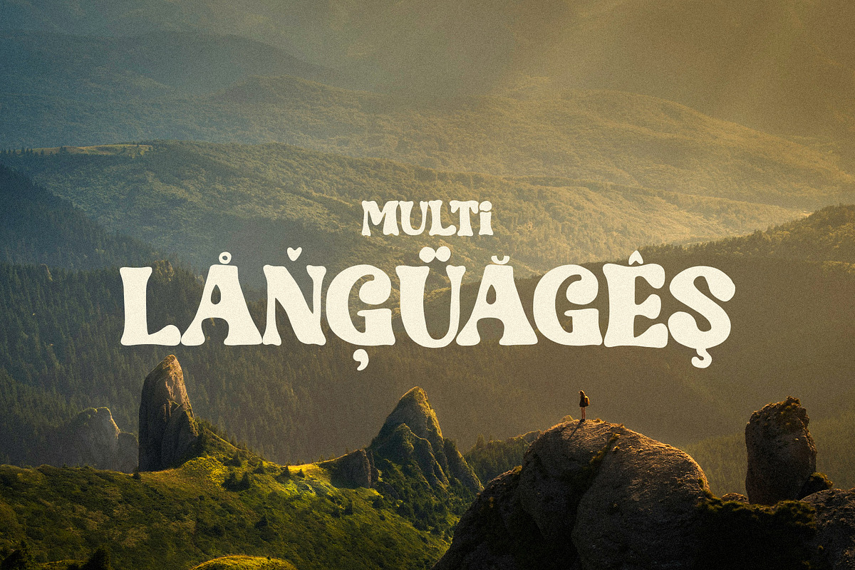 Melt bold retro font, a Sans Serif Font by BilberryCreates (Photo 14 of 14)