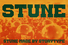 Stune Bold Display Font