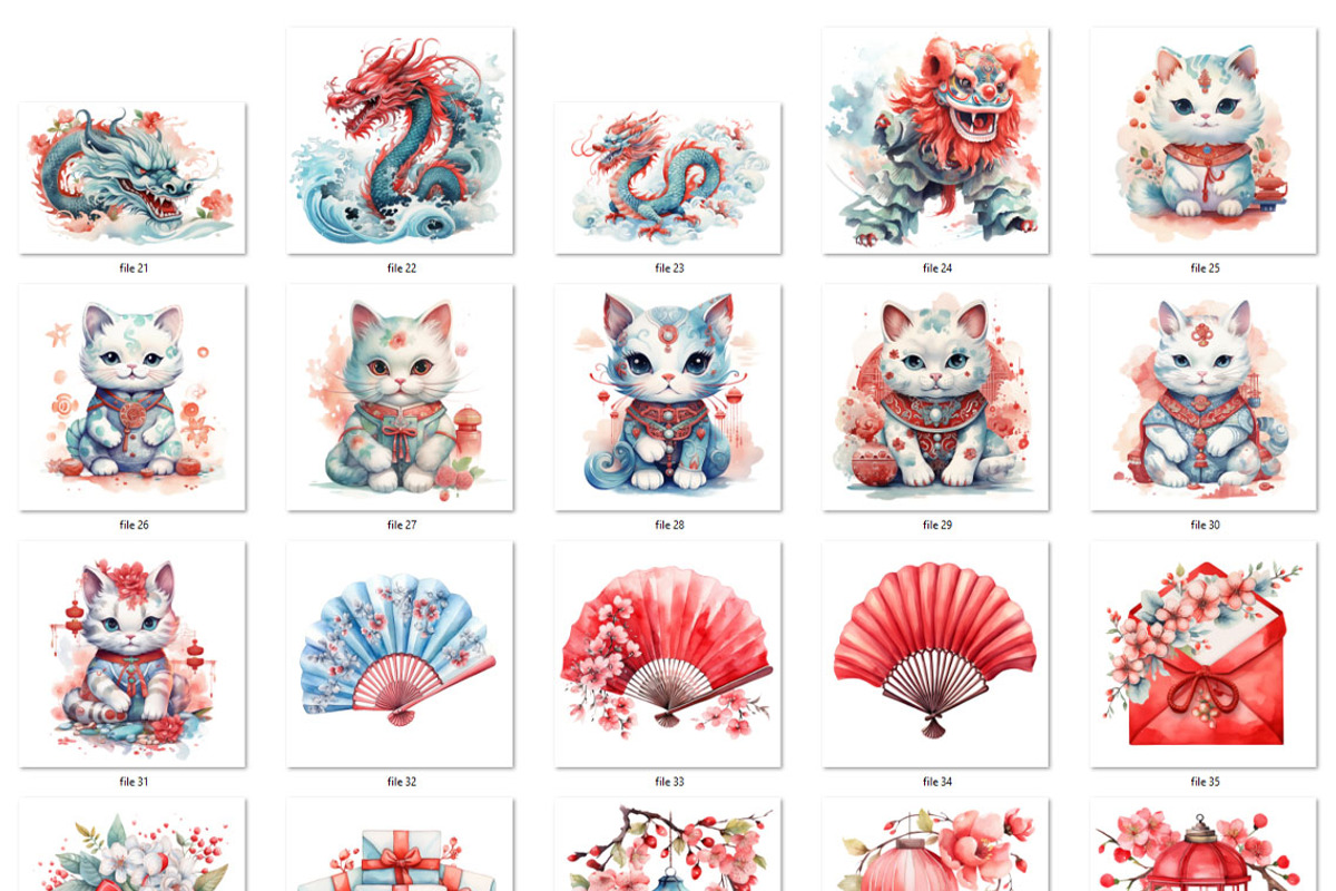 Chinese new year 2024, an Object Graphic by MyLittleMeow (Photo 4 of 7)