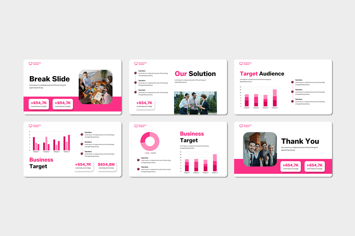 Pitch Deck - PowerPoint Template, a Presentation Template by QR Design Studio (Photo 3 of 3)