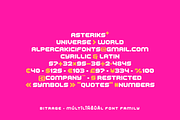 Bitrage Cyrillic Pixel Typeface, a Sans Serif Font by alpercakici (Thumbnail 9 of 17)