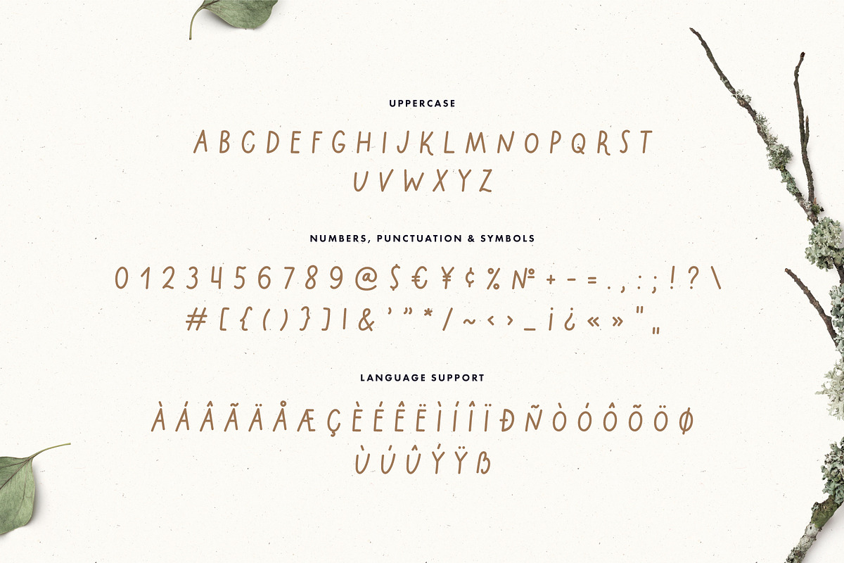 Little poodle | Sweet font, a Font by JuliaVolkova (Photo 3 of 9)