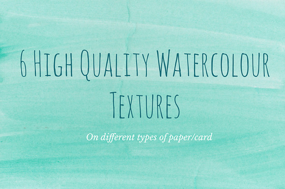 6 Watercolour Textures preview 3