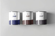 Can of Paint Mock-up, a Product Mockup by zippypixelstudio (Thumbnail 6 of 11)