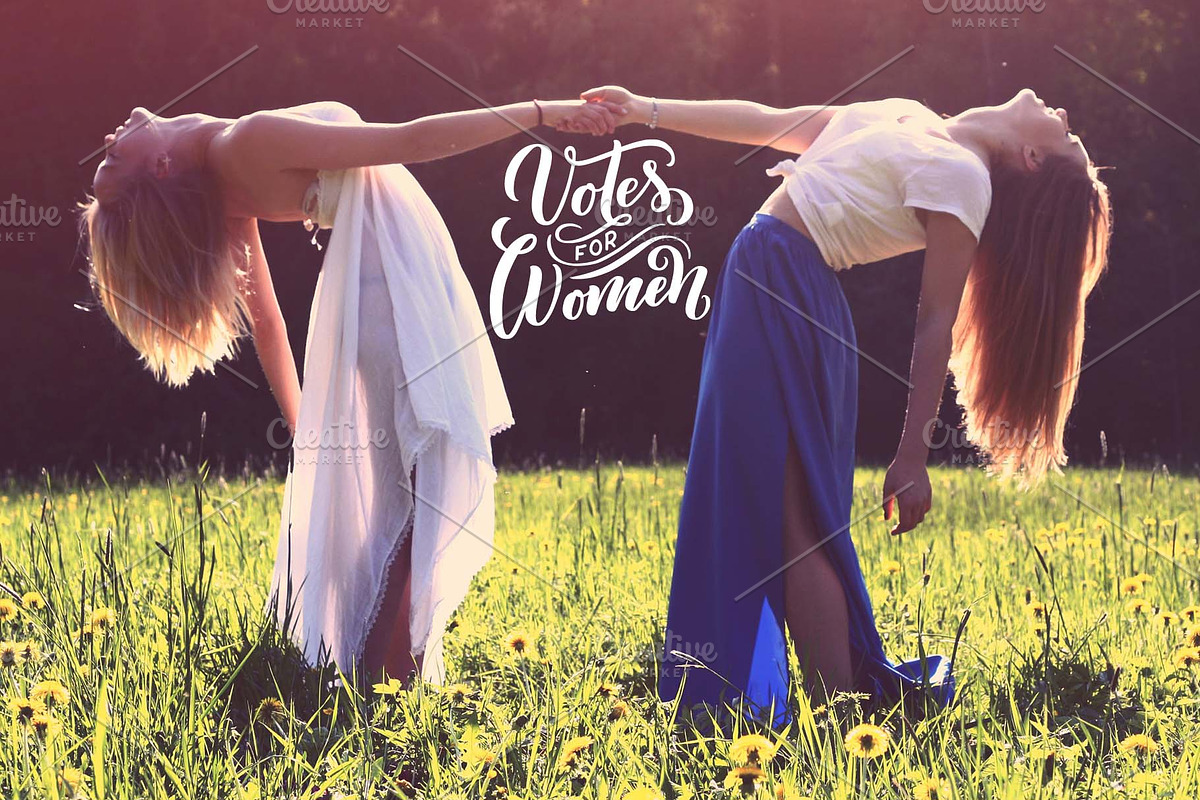 Woman Voice Lettering Quotes, a Decorative Illustration by Artlana (Photo 6 of 7)