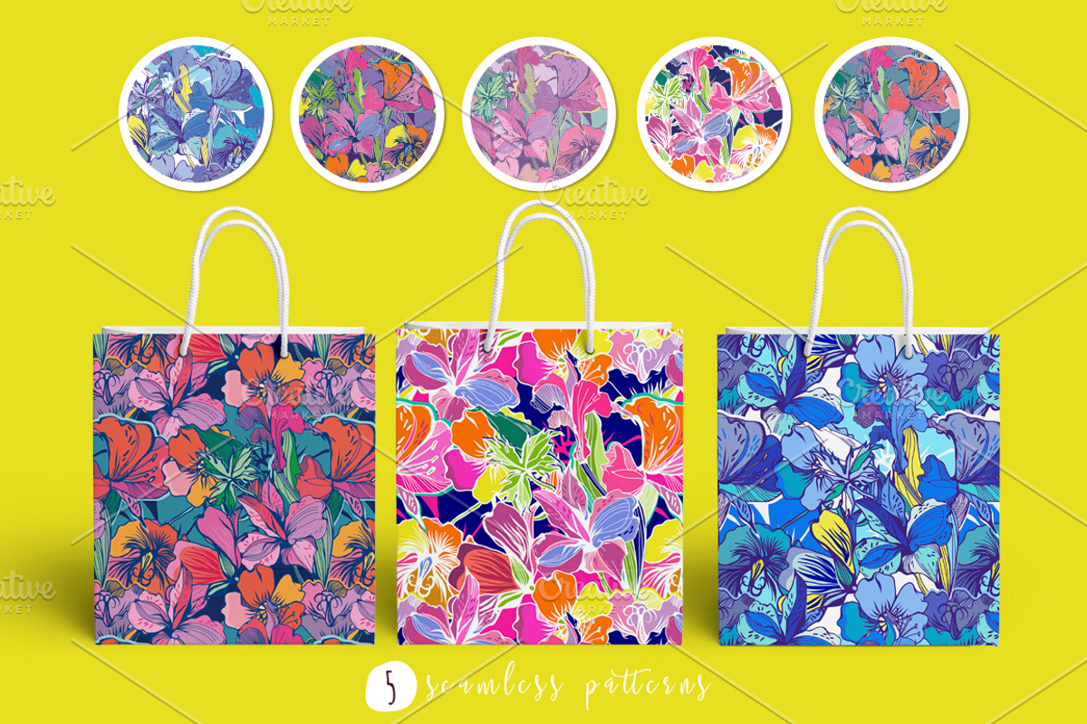 Dream Garden, a Pattern Graphic by Marusha Belle (Photo 2 of 7)