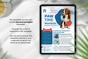 Canva Newsletter Template Dogs Pets, an Email Template by PixelCraft (Thumbnail 14 of 15)