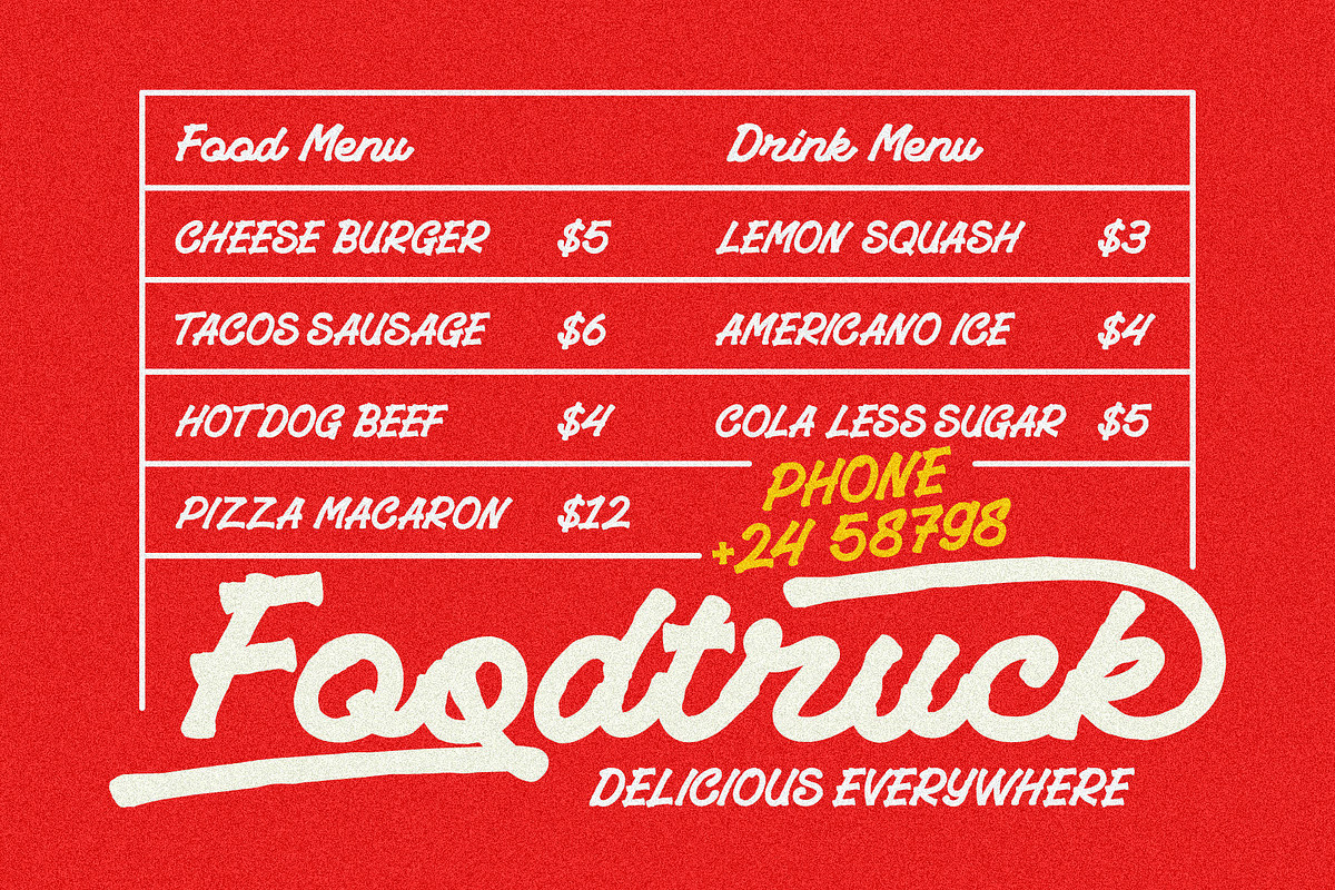 VT Playride - Font Vintage Script, a Script Font by ViactionType (Photo 3 of 13)