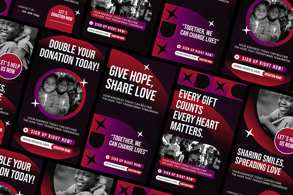 Charity & Donation After Effect preview 2