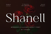Shanell - Modern & Luxury Serif Font, a Serif Font by Typebae (Thumbnail 1 of 12)