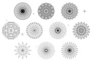 30 mandala line art, a Decorative Illustration by Pikgura (Thumbnail 4 of 4)